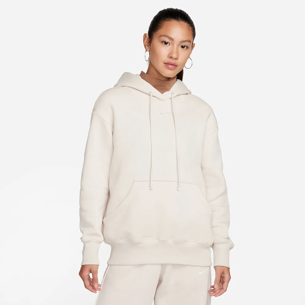 Nike As W Nsw Phnx Flc Os Po Hoodie 女 黑 口袋 帽T 長袖 DQ5861-010 歷史價格詳細信息