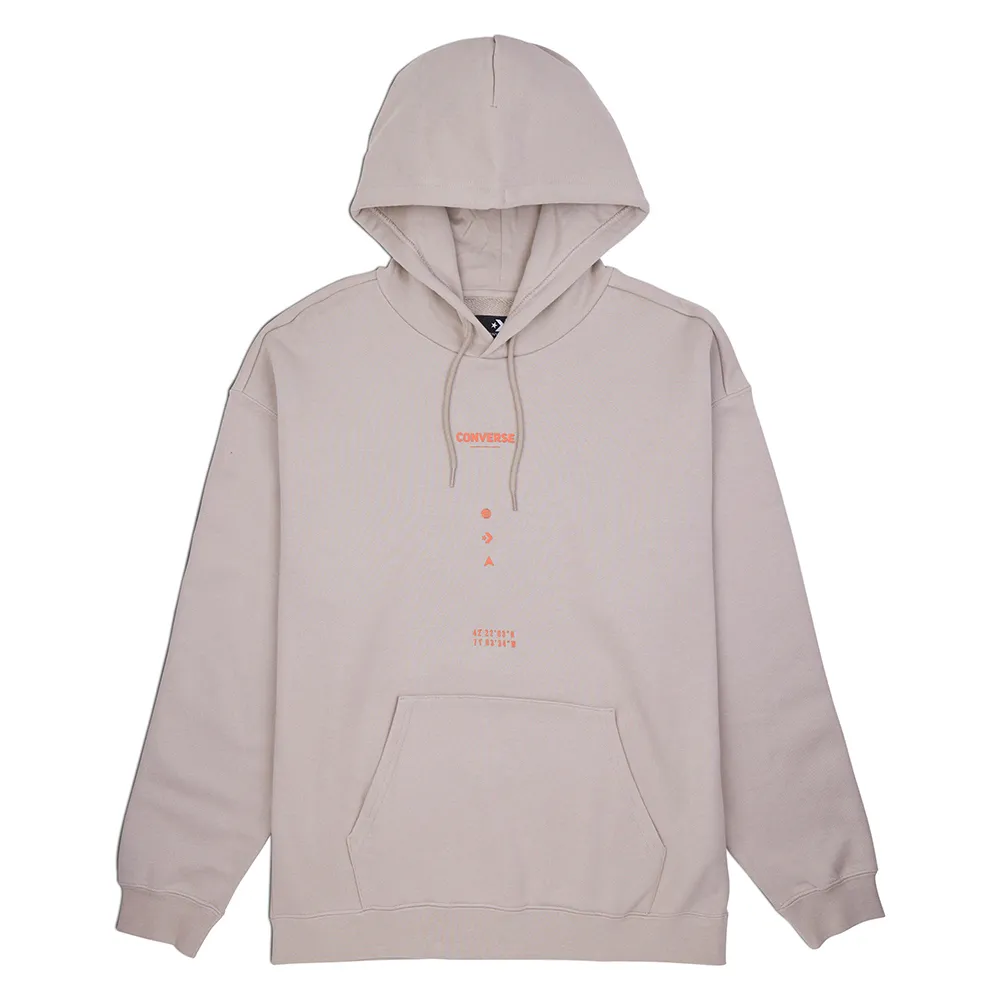 【CONVERSE】WORDMARK HOODIE 連帽上衣 帽T 男 米白-10025998-A02 歷史價格詳細信息