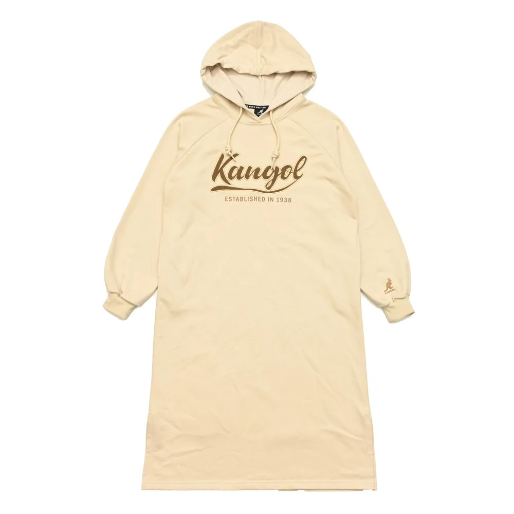 KANGOL 長袖 帽T 奶茶色 潮寫LOGO 6252158101 歷史價格詳細信息