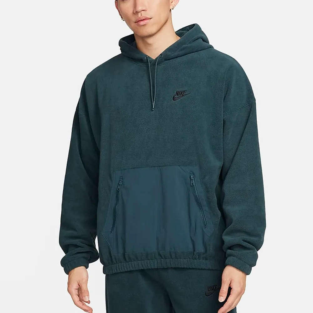 【NIKE】AS M NK CLUB+ FLC WNTR CREW GX 長袖上衣 男 大學T 綠色-DQ4889334 歷史價格詳細信息