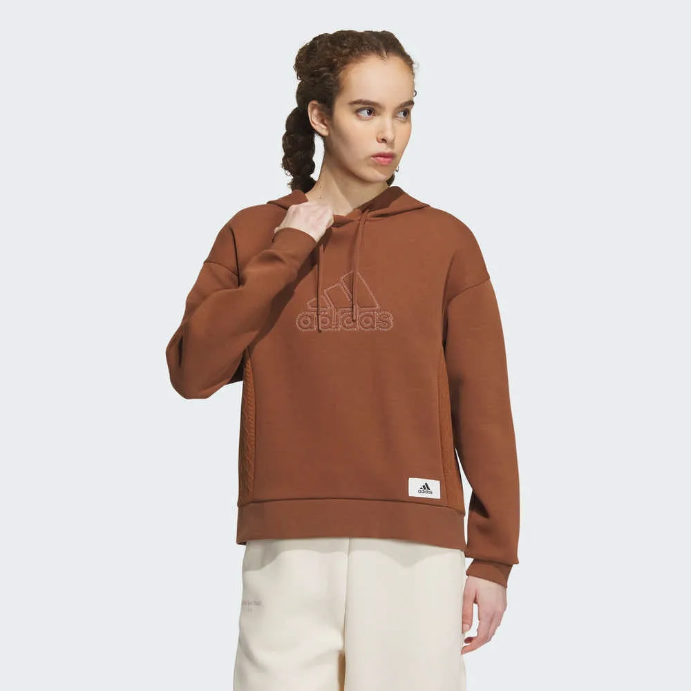 Adidas Lounge Hoody [IP0754] 女 連帽 上衣 帽T 亞洲版 運動 休閒 日常 百搭 舒適 灰 歷史價格詳細信息