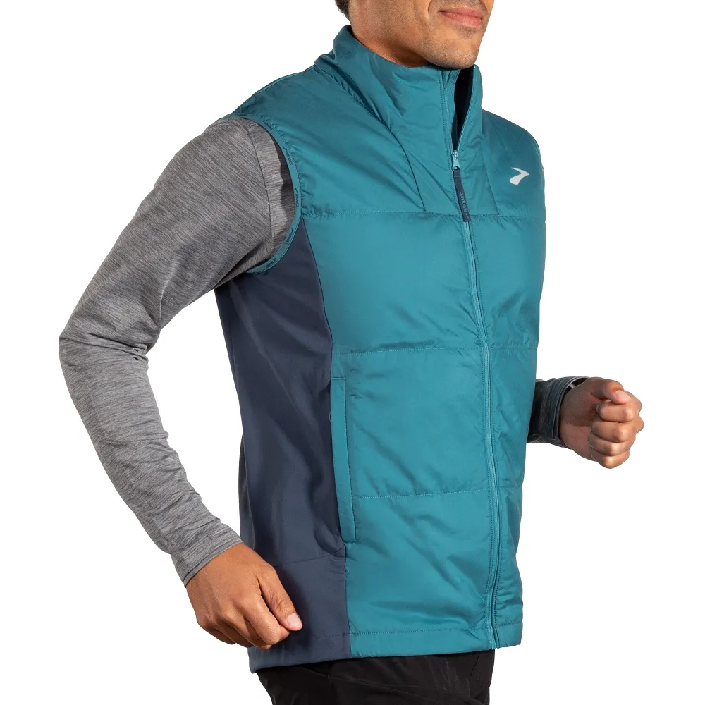 【BROOKS】男 Shield Hybrid 男保暖背心2.0_經典黑(211416001) 歷史價格詳細信息