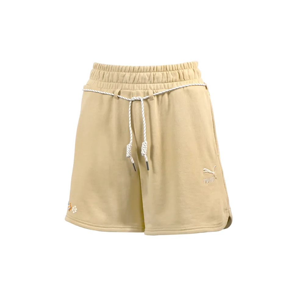 【PUMA】流行系列Prairie Resort短褲(F) 短褲 女 黑色-62687501 歷史價格詳細信息