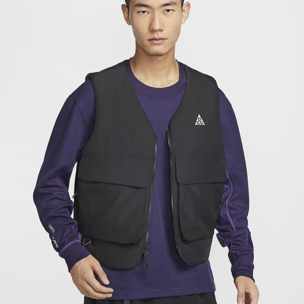 Nike 背心 ACG Dri-FIT ADV 兩色 黑 紫 任選 無袖 刺繡logo 穿搭 透氣 速乾【ACS】 歷史價格詳細信息