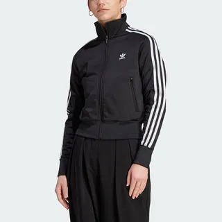 Adidas Firebird TT 女 黑色 三葉草 經典 復古 休閒 立領 短版 外套 IL8764 歷史價格詳細信息