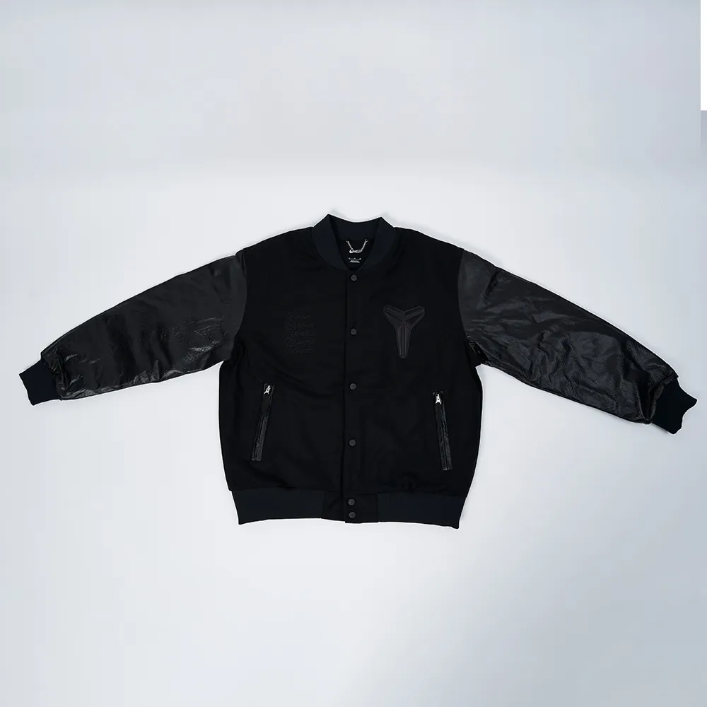 Nike Destroyer Jacket 男 黑色 Kobe 曼巴精神 休閒 皮革 外套 FB6983-010 歷史價格詳細信息