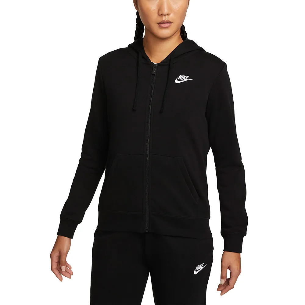NIKE 女 AS W NSW CLUB FLC FZ HOODIE ST 連帽外套 戶外 合身 - DQ5472010 歷史價格詳細信息