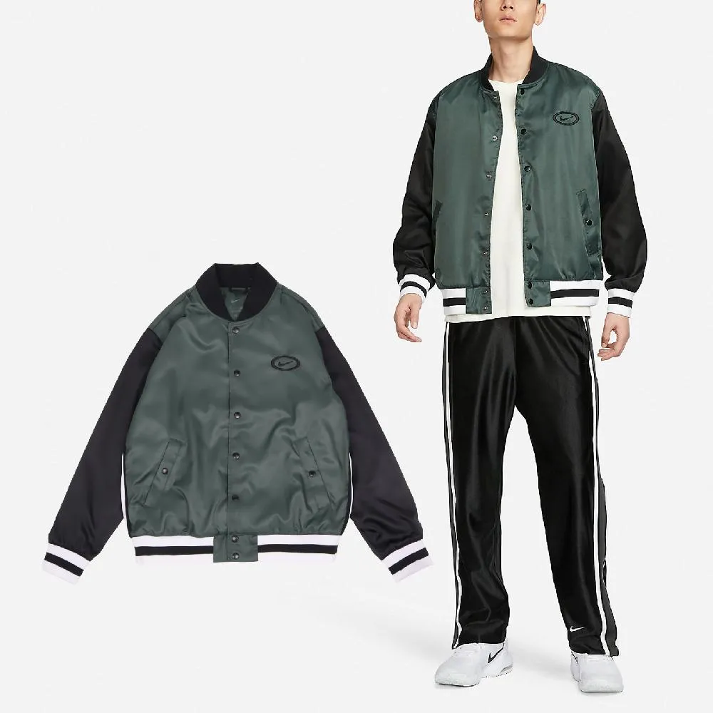 Nike 耐吉 外套 DNA Repel 男款 黑 白 緞面 網眼 防潑水 按扣 飛行夾克 風衣 FN2725-010 歷史價格詳細信息