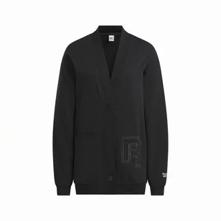 Reebok Team Crew [100205759] 女 長袖上衣 休閒長袖 V領 落肩 寬鬆 淺灰 歷史價格詳細信息