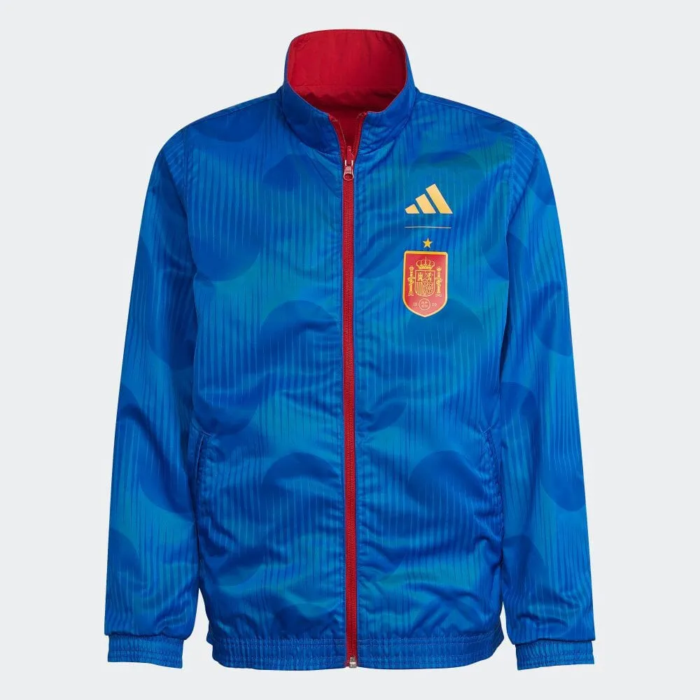 【ADIDAS】FEF WC ANTHM 男 西班牙 國家隊雙面運動外套-HE8920 歷史價格詳細信息