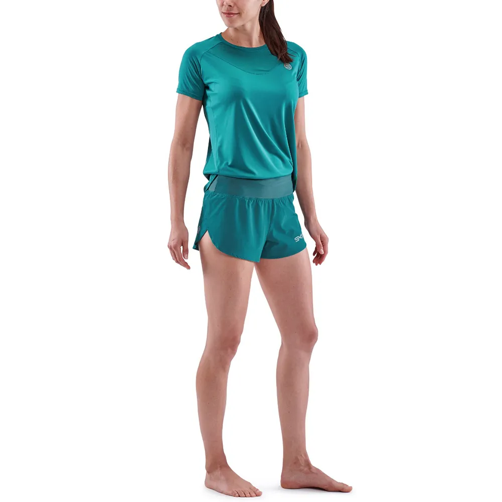 SKINS訓練級二合一壓縮短褲 男 海軍藍 歷史價格詳細信息