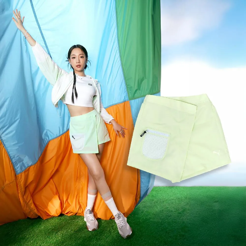Puma 彪馬 短褲 Urban Cool UV Shorts 女款 綠 抗UV 涼感 網眼 吳卓源款 62837835 價格比較,價格查詢,歷史價格詳細信息
