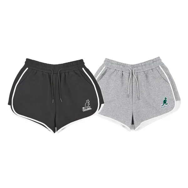 KANGOL 短褲 黑 左下英草寫LOGO 運動褲 女 6122150220 歷史價格詳細信息