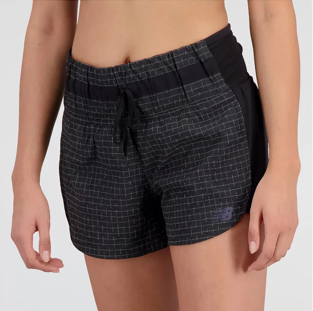 【NEW BALANCE】NB 3吋運動短褲_女裝_黑色_WS21267BK 歷史價格詳細信息