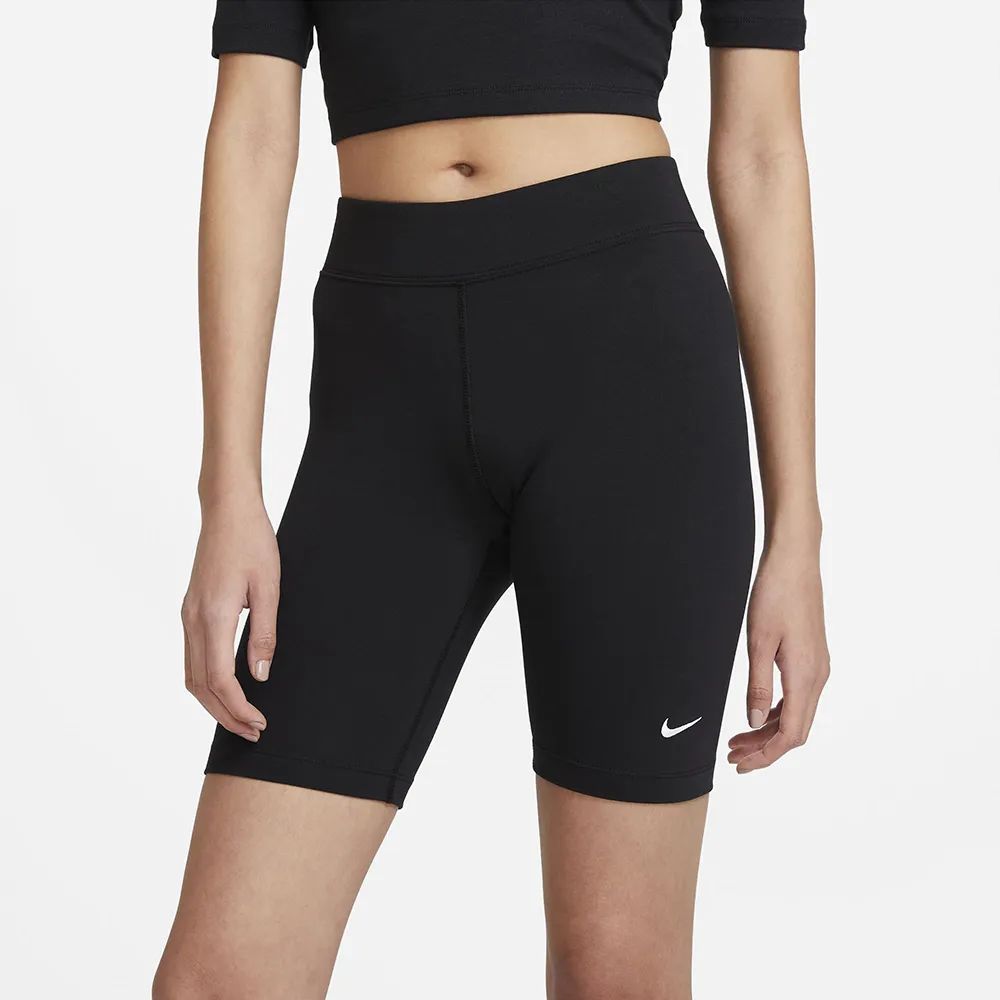 NIKE 短褲 W NSW 黑色 刺繡小勾 螺紋 女 DV7863-010 歷史價格詳細信息