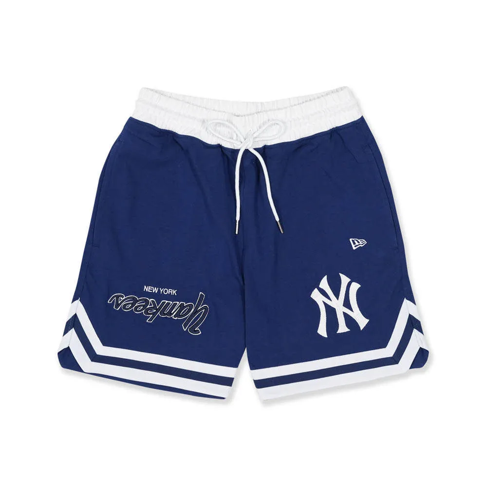 【NEW ERA】針織短褲  CITY VIBE-NY CARTOON 紐約洋基 海軍藍-NE13774292 歷史價格詳細信息