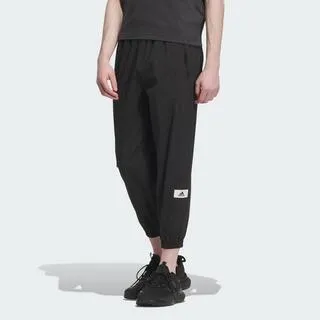 Adidas ST WVPNT [IP4954] 男 長褲 亞洲版 運動 訓練 休閒 簡約 拉鍊口袋 彈性褲口 舒適 黑 歷史價格詳細信息