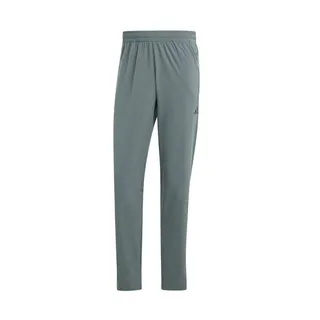 Adidas WO WVN Pant IS3790 男 長褲 亞洲版 運動 訓練 健身 吸濕排汗 拉鍊口袋 米灰 歷史價格詳細信息