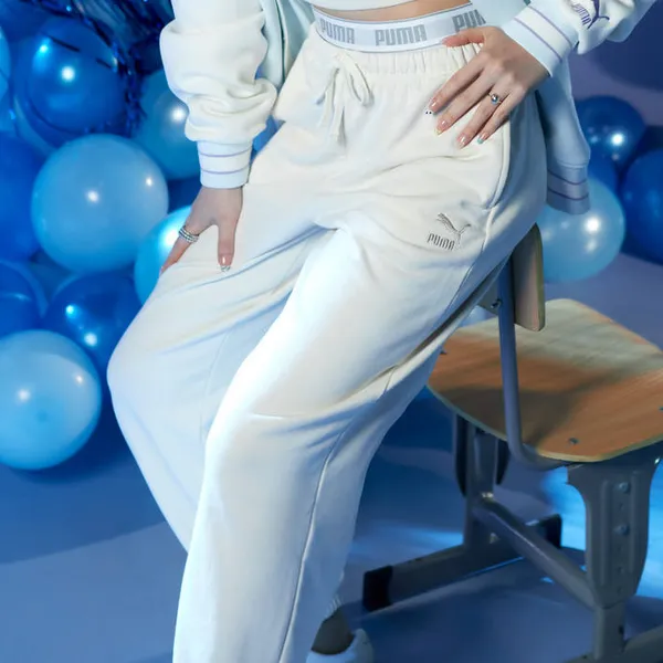 Puma Classics 流行系列 米色 寬鬆長褲 束口 男款 NO.H3929【新竹皇家 53428841】 歷史價格詳細信息