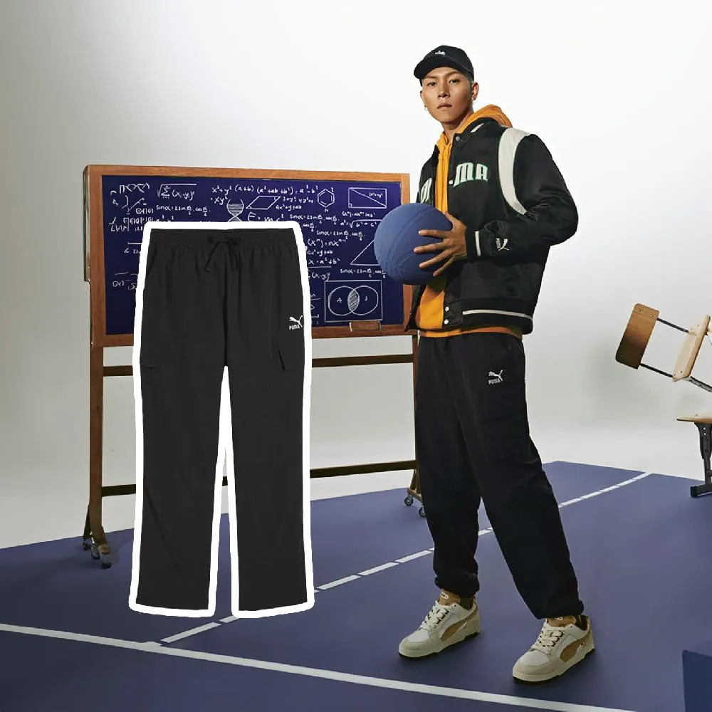 Puma 彪馬 長褲 Team Pants 男款 藍 白 棉褲 拉鍊口袋 E.SO瘦子 著用款 縮口 內刷毛 62520916 歷史價格詳細信息