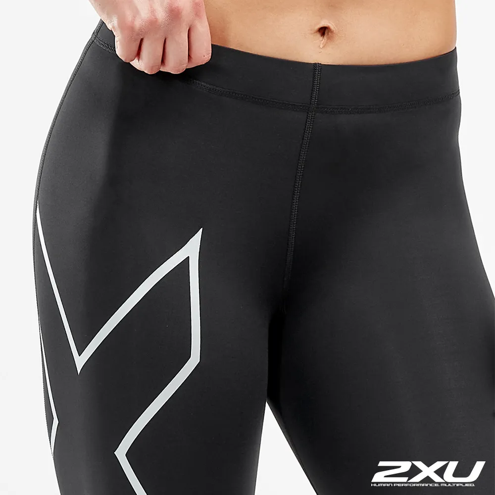 2XU 女 基礎壓縮長褲 黑/銀 歷史價格詳細信息
