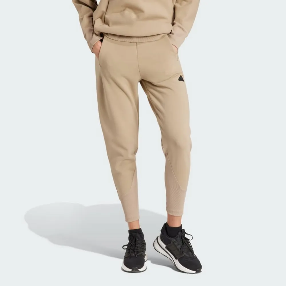 Adidas W Z.N.E. PT IN5140 女 長褲 亞洲版 運動 休閒 簡約 錐型 拉鍊口袋 吸濕排汗 白 歷史價格詳細信息