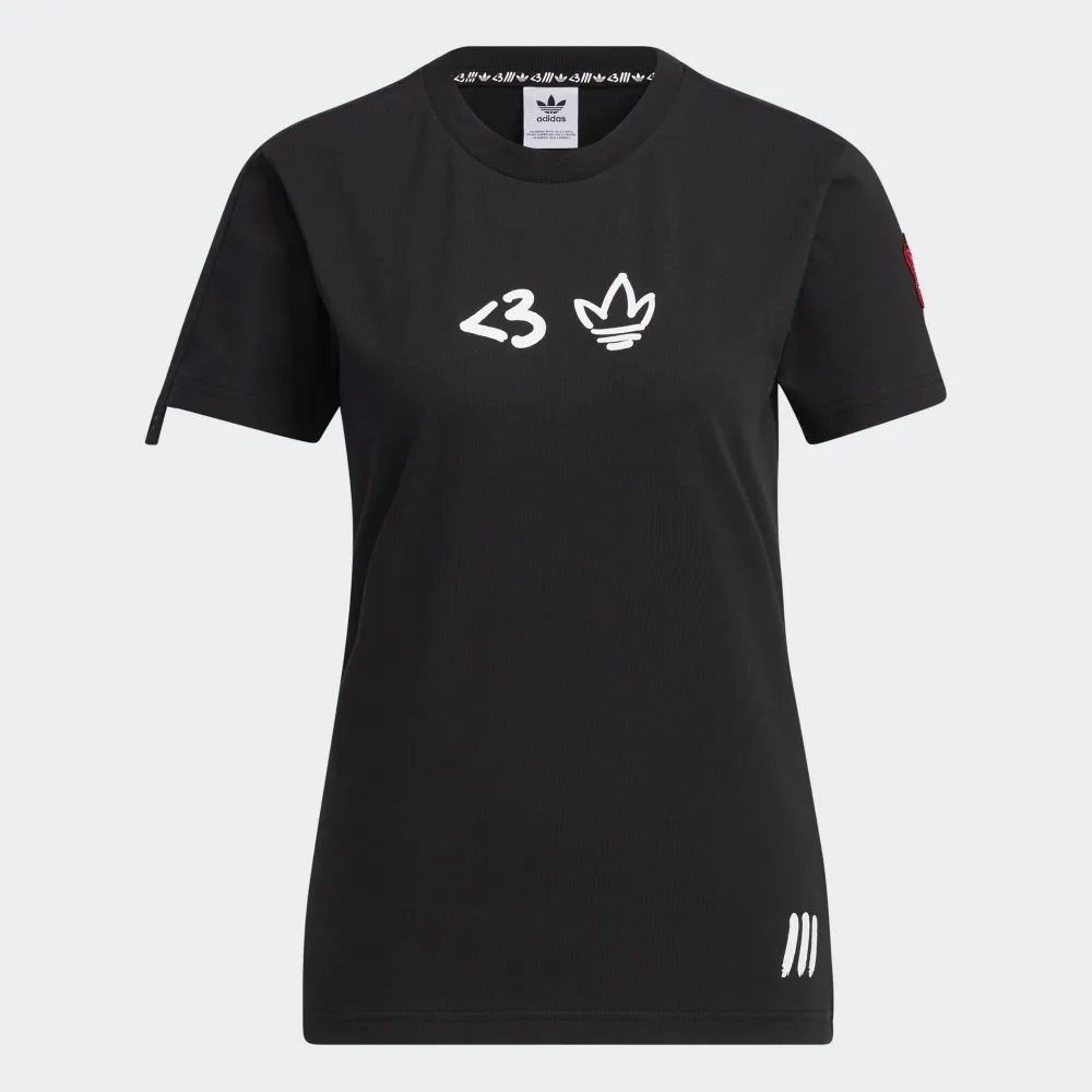 ADIDAS VDAY TEE UNI 男短袖上衣 H07084 白 歷史價格詳細信息