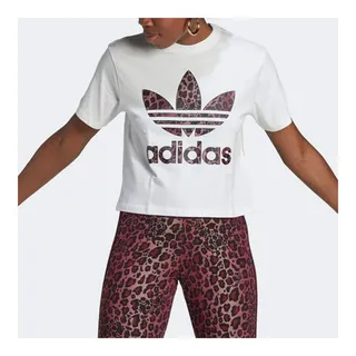 ADIDAS T-SHIRT 女短袖上衣 GN3042 白 歷史價格詳細信息