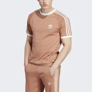 ADIDAS 3 STRIPES TEE 男短袖上衣 CW1202 黑 歷史價格詳細信息