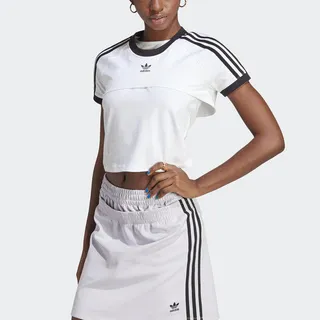 ADIDAS TEE 女短袖上衣 GN4784 黑 歷史價格詳細信息