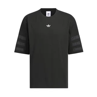 ADIDAS 上衣 短袖 男 黑 寬鬆 舒適 純棉 圓領 休閒 穿搭 愛迪達 IT3925 歷史價格詳細信息