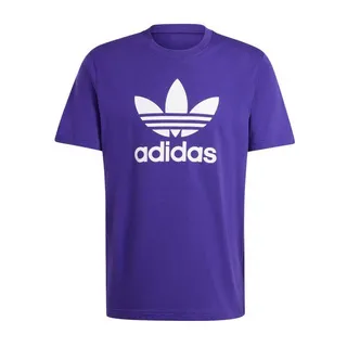 adidas_上衣 男款 短袖上衣 運動 三葉草 國際碼 TREFOIL T-SHIRT  黑 H06642 歷史價格詳細信息