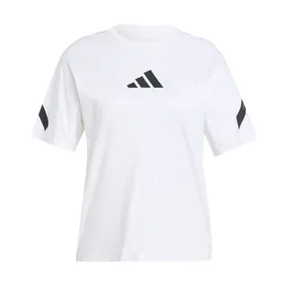 Adidas W Z.N.E. Tee IS3930 女 短袖 上衣 T恤 運動 休閒 簡約 百搭 舒適 穿搭 黑 歷史價格詳細信息