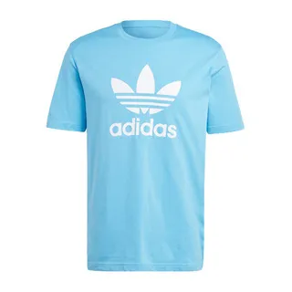 ADIDAS TREFOIL T-SHIRT 男短袖上衣 ED4715 藍 歷史價格詳細信息