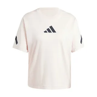 Adidas W Z.N.E. Tee IS3930 女 短袖 上衣 T恤 運動 休閒 簡約 百搭 舒適 穿搭 黑 歷史價格詳細信息