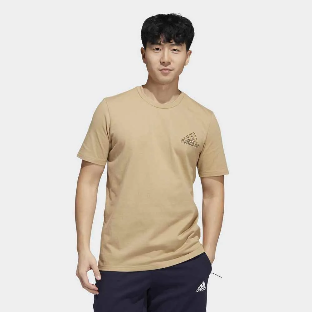 ADIDAS 男 M EMB LIN G T 短袖上衣 休閒 舒適 寬鬆 棉質 - HK6781 歷史價格詳細信息