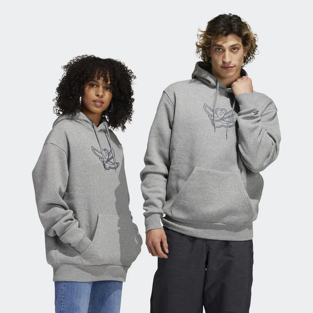 【ADIDAS】G SHMOO HOODIE 男女 圓領套頭衫-GJ0842 歷史價格詳細信息