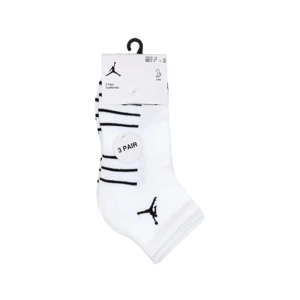 NIKE 兒童 JORDAN 短襪 3雙入 3色款 - JD2113041GS003 歷史價格詳細信息