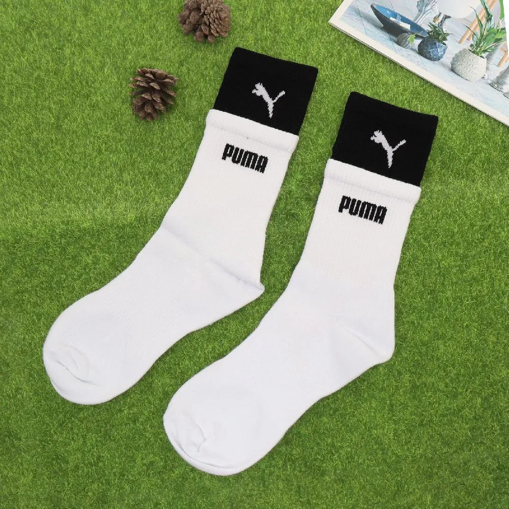 Puma 襪子 Fashion Crew 男女款 黑 滿版 長襪 單入【ACS】 BB139001 歷史價格詳細信息