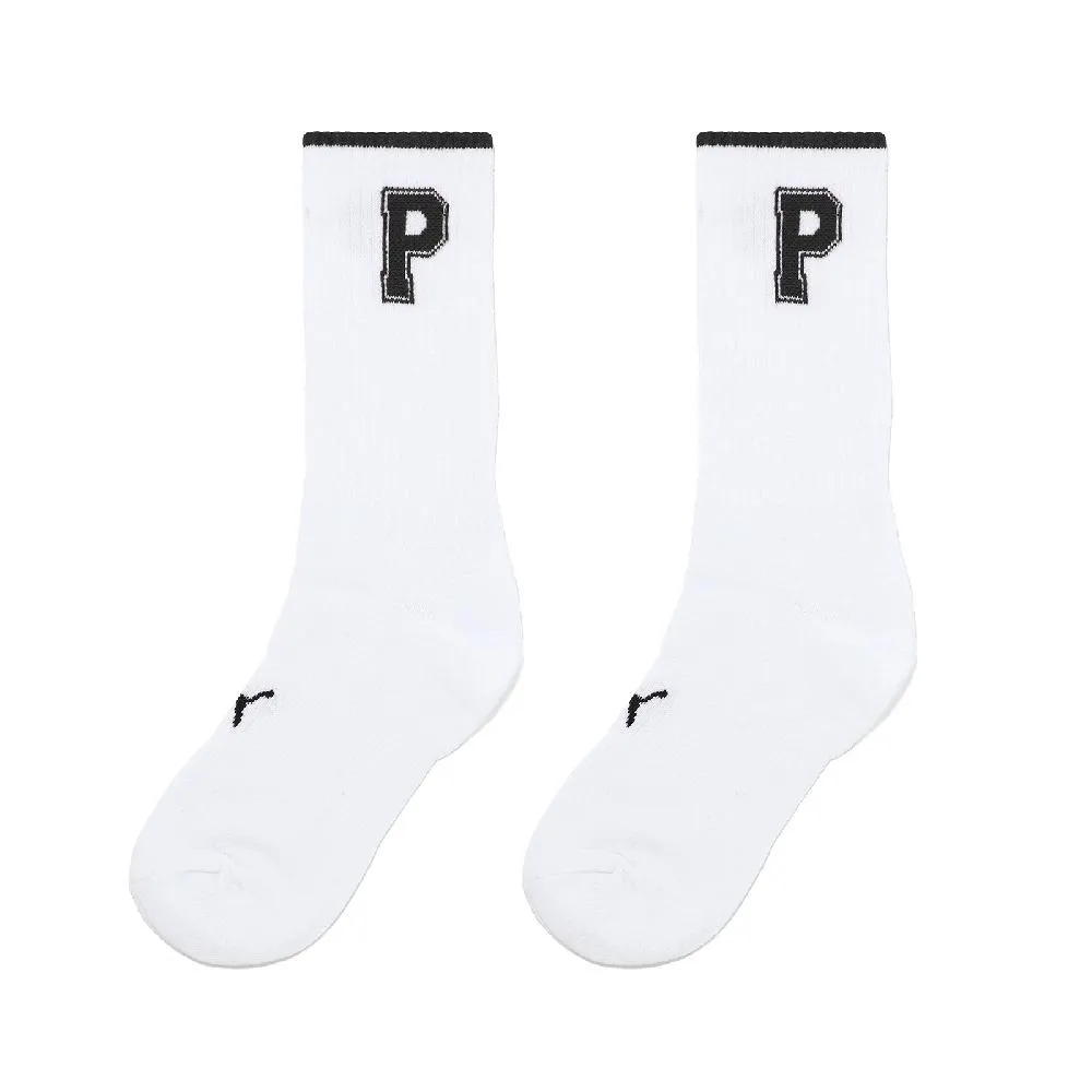 Puma 彪馬 長襪 Fashion Crew Sock 女款 棕 白 中筒襪 休閒襪 襪子 BB145201 歷史價格詳細信息