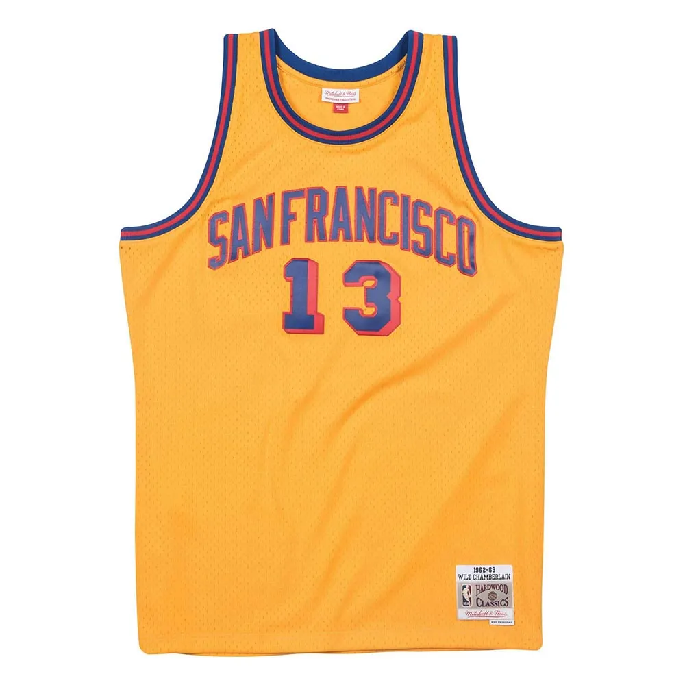 【Mitchell & Ness】 G2二代 Swingman復古球衣 勇士隊 62-63 #13 Wilt Chamberlain 歷史價格詳細信息