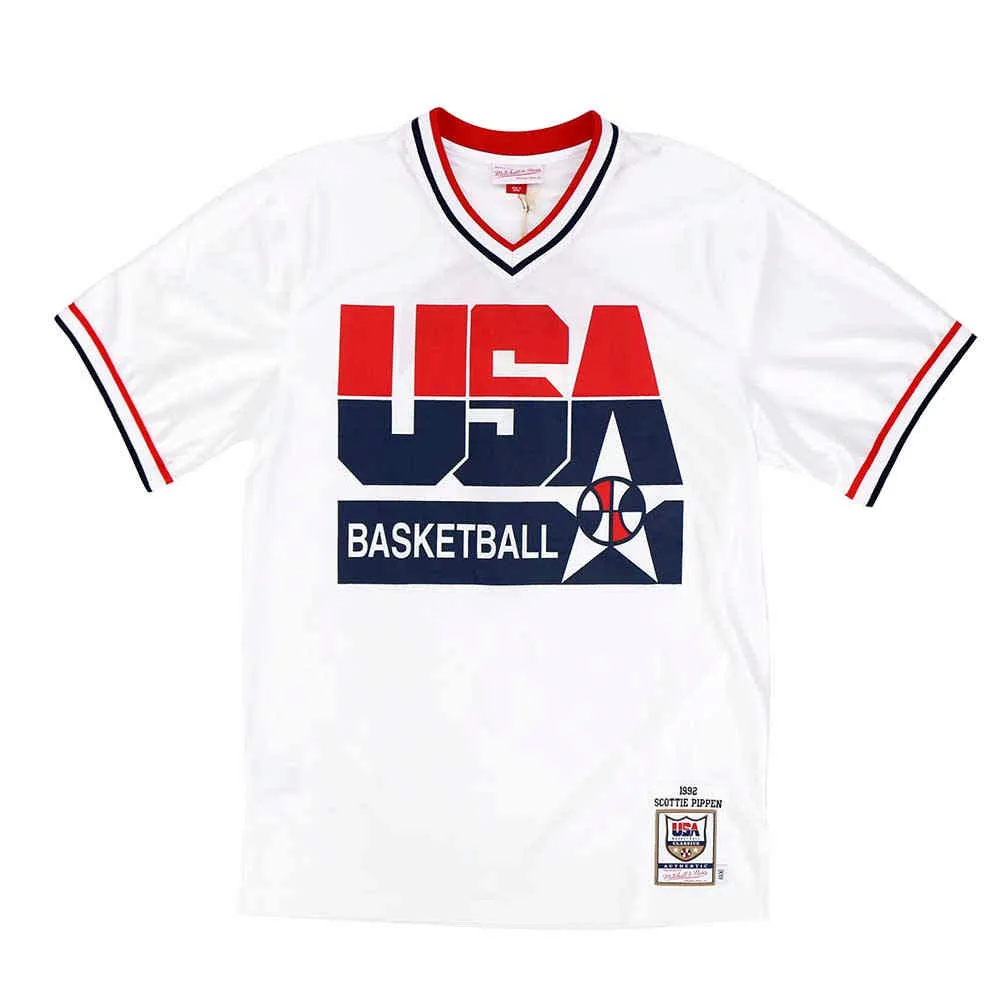 【Mitchell & Ness】 92 Dream Team投籃熱身短T Larry Bird 歷史價格詳細信息