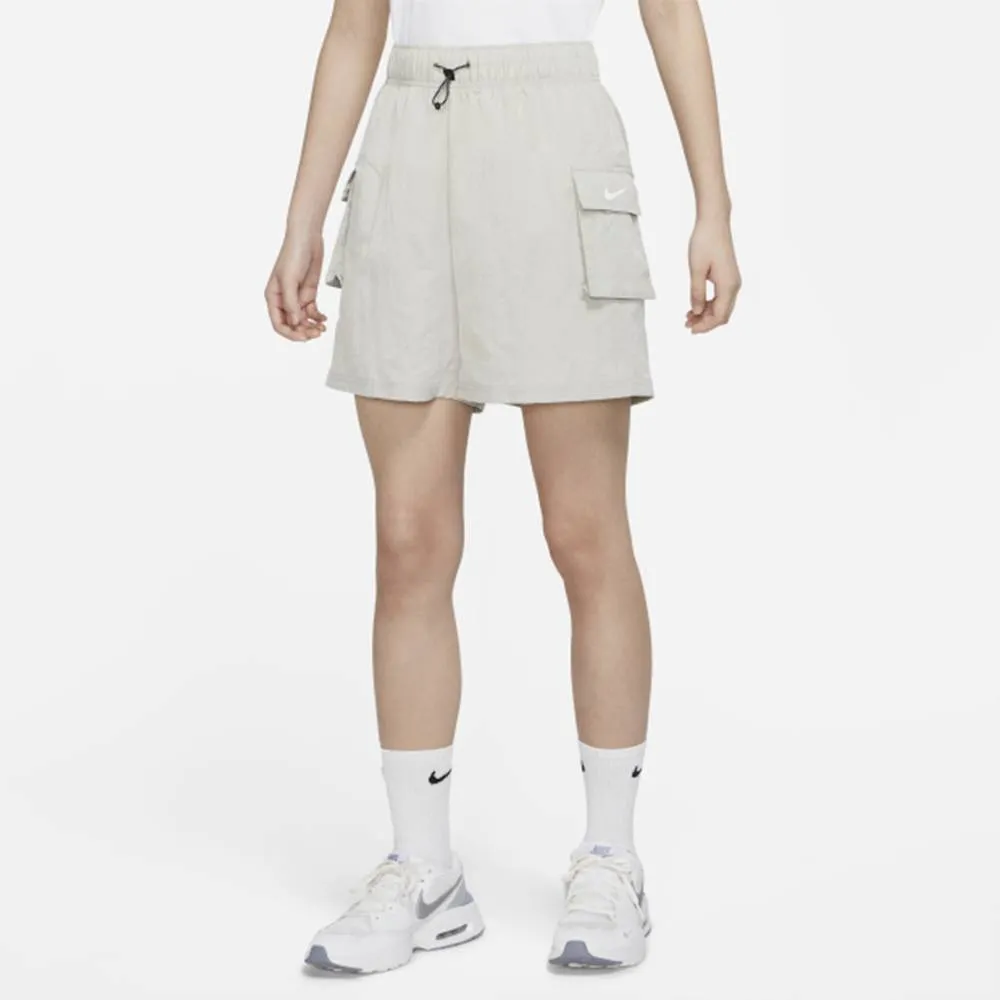 Nike NSW ESSNTL WVN HR OH PANT 女款 米色 休閒 抽繩 長褲 FB8285-104 歷史價格詳細信息