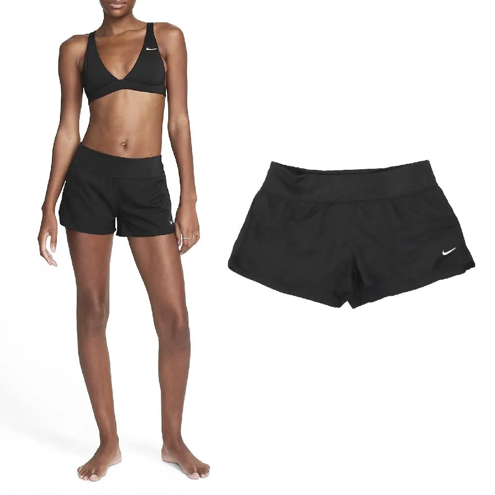 Nike 耐吉 短褲 Swim Volley Shorts 男款 黑 9吋 網眼 抽繩 海灘褲 NESSE468-001 歷史價格詳細信息