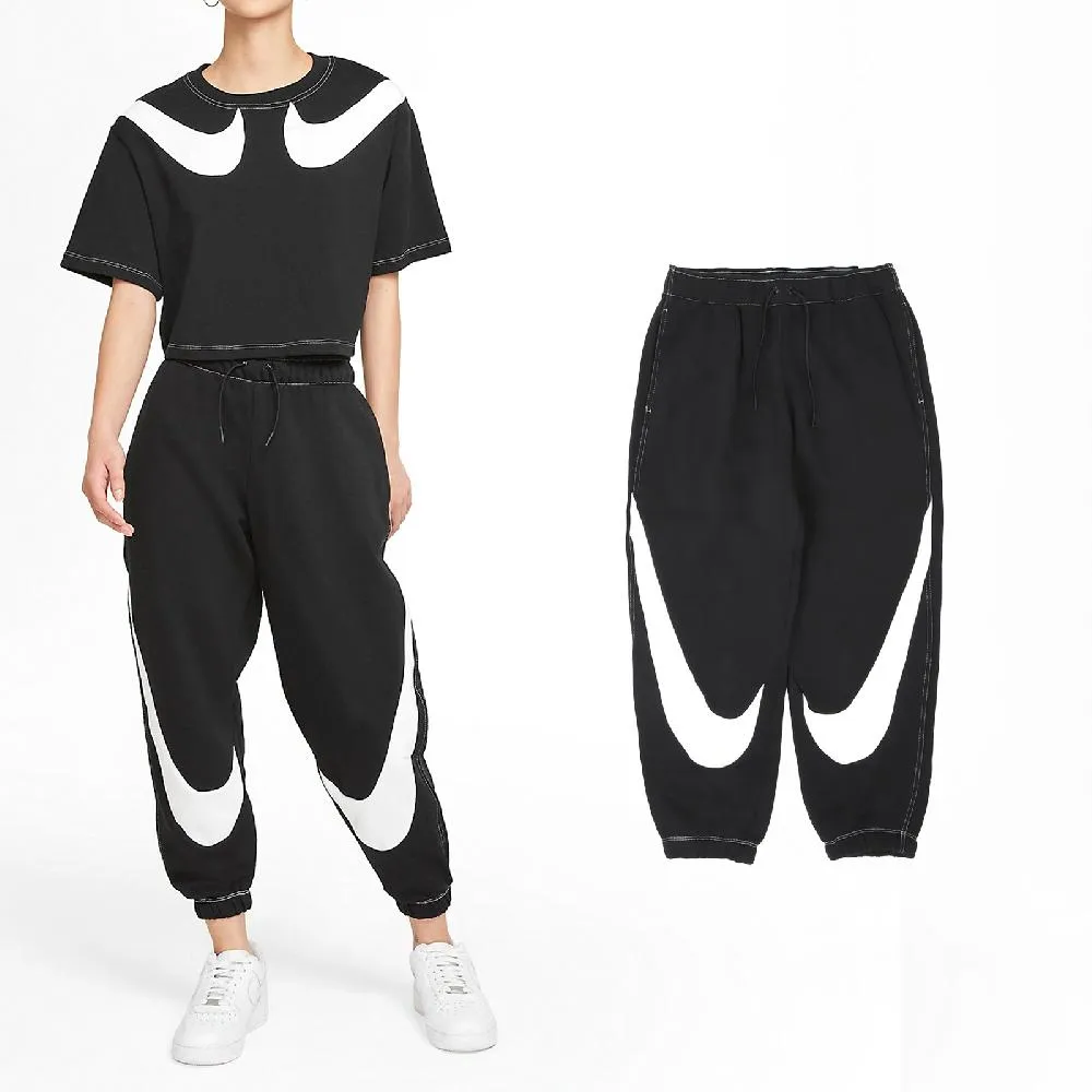 Nike 長褲 NSW Swoosh High-Rise Leggings 女款 緊身褲【ACS】 CZ8902-010 歷史價格詳細信息