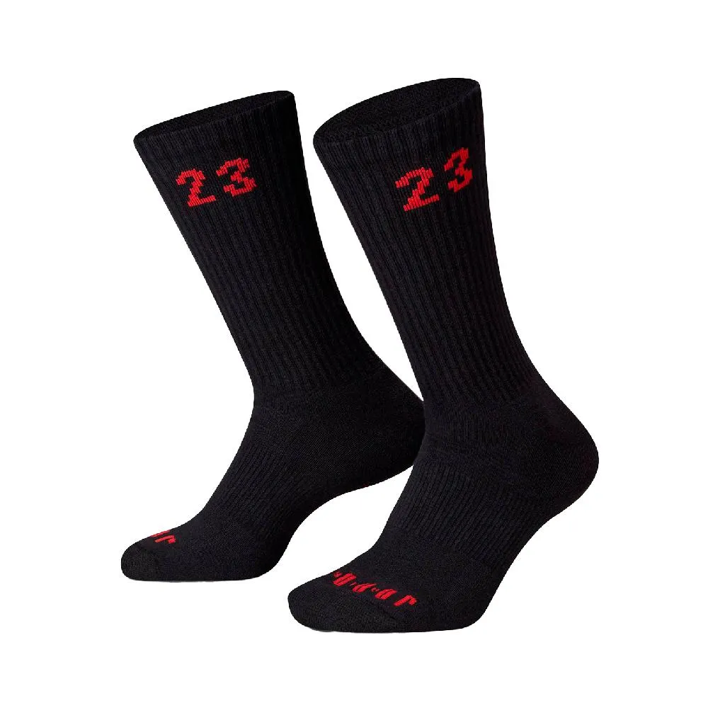 Jordan 襪子 Essential Crew Socks 6雙入 23 黑紅 喬丹 【ACS】 DH4287-011 歷史價格詳細信息
