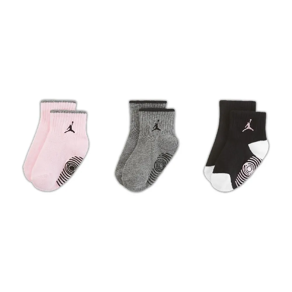 Nike 耐吉 童襪 Jordan Cushioned Ankle Socks 兒童襪 厚底 毛巾布 小朋友 JD2033028GS-003 歷史價格詳細信息
