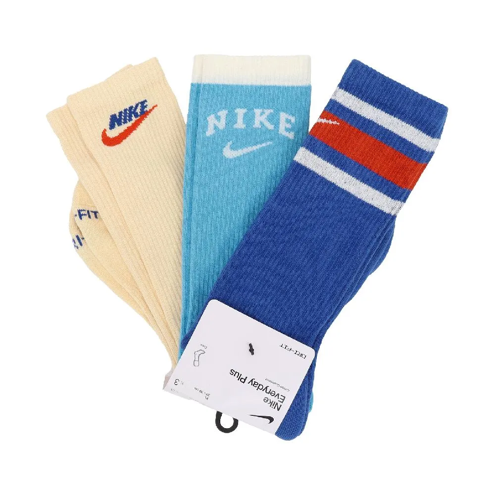 Nike 襪子 Everyday 藍 紫 男女款 渲染 水洗 紮染 兩雙入 透氣 中筒襪 快乾 DM3407-905 歷史價格詳細信息