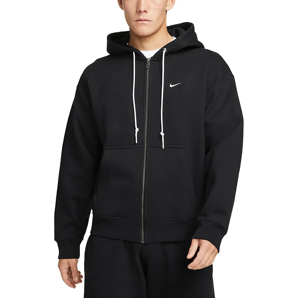 【NIKE】M NK SOLO SWSH HW FZ HOODIE 男 連帽上衣 外套 黑色-DR0403010 歷史價格詳細信息