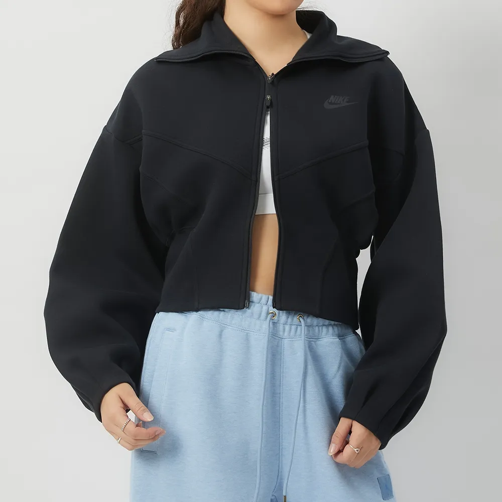 Nike 夾克外套 NSW Essential Woven Jacket 女版 黑 尼龍 大勾 DM6182-010 歷史價格詳細信息